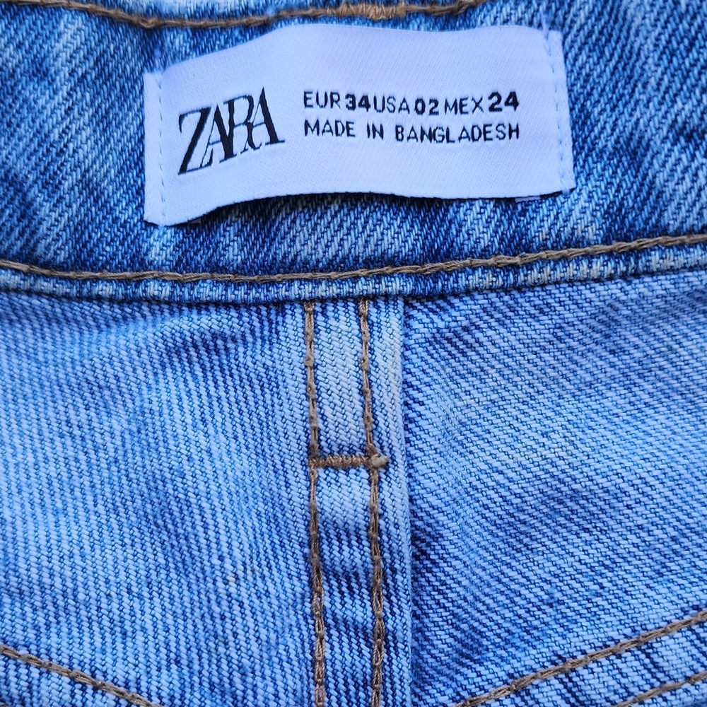 Zara High Rise Cutoff Shorts - Picture 3 of 6